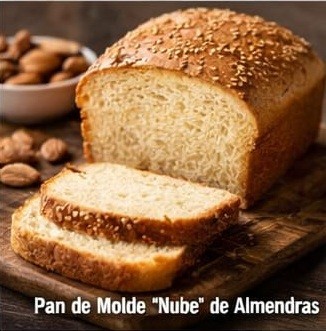 Pan de Molde Nube de Almendras